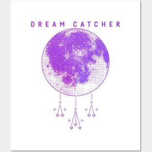 Dreamcatcher Full Moon Logo Posters and Art